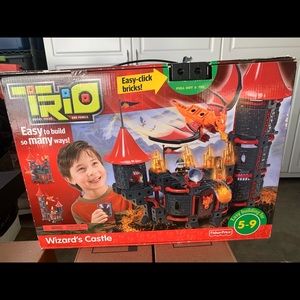 Trio Wizard’s Castle - bricks, stick, and panels